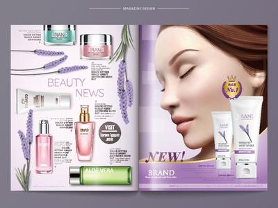 美容與護(hù)膚產(chǎn)品畫(huà)冊(cè)排版設(shè)計(jì)指南